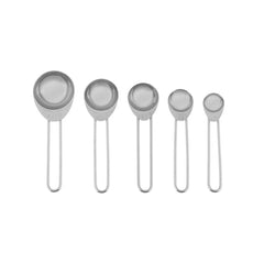 Karaca Crick Crack - 5-Piece Stainless Steel Measuring Spoon Set | 153.03.06.7176