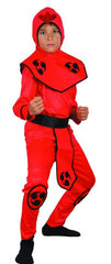 Ninja Costume (Jumpsuit, Hat, Belt) - Medium Size (120–130 cm) | 091791