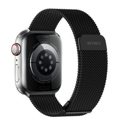 WIWU 38/40/41mm Braid Magnetic Watch Band Wi-WB005 Black | WI-WB005-BLK