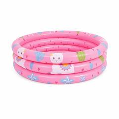 Age 3-6 Alpaca 3-Ring Pool 100X30CM - Pink - 57167