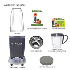 Nutribullet 600w personal blender 8 pcs | NBR-0812
