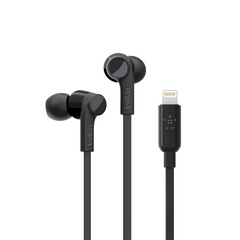 Belkin SoundForm Wired In-Ear Earbuds with Lightning Connector - Black | G3H0001btBLK