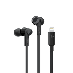 Belkin SoundForm Wired In-Ear Earbuds with Lightning Connector - Black | G3H0001btBLK