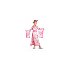 Pink Geisha Costume for Kids - Floral Dress | 95202