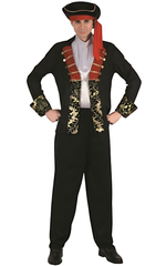 Pirate Costume (Coat, Pants, Jabot & Hat) | 093085