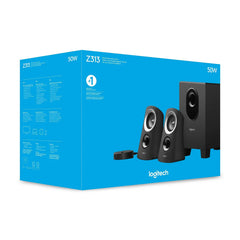 Logitech Speaker System Z313 (2.1) - Black | 980-000413