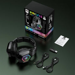 ONIKUMA Three-Mode Lightweight E-Sports Gaming Headset - Black | B100
