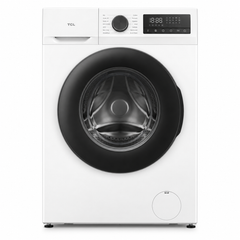 TCL Front Load Washing Machine 9kg 1400 RPM BLDC Motor - White | P6809FLW(BU)