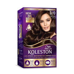 Wella Koleston Hair Color Kit 3/0 Dark Brown | A0003037