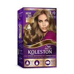 Wella Koleston Hair Color Kit 7/0 Medium Blonde | A0003041