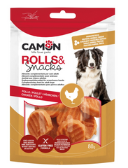 Camon Grilled Chicken Coin Dog Treats 80g | AE409