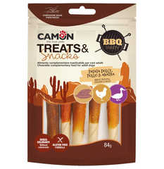 Camon Sweet Potato Rolls with Chicken & Duck Dog Treats 84g | AE905