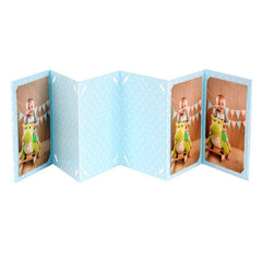 Fujifilm Instax Accordion Frame 6x4" Baby Boy | Fujacinsaf6x4babyboy