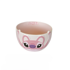 Cartoon Angel Ceramic Bowl Cute Kids Snack & Cereal Bowl – Pink | ALYD23-093A