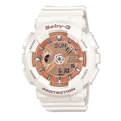 Casio Baby-G Women Analog-Digital Watch - White | BA-110-7A1DR