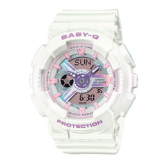 Casio Baby-G Women Analog-Digital Watch - Purple / White | BA-110FH-7ADR