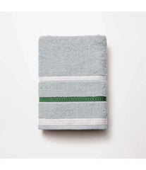 Benetton Home, Hand Towel 50x90cm 450Gms 100& Cotton Grey W/ Stripes Neutral Be | BE-0926-GY-KF