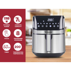 Beper Digital Air Fryer 7L 1700 | BEP-P101FRI070