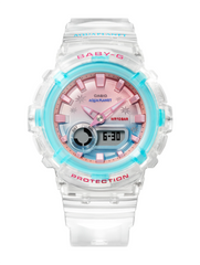 Casio Baby-G Women Analog-Digital Watch - Transparent | BGA-280AP-7ADR