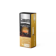 Bialetti 096080350 10 Pcs Nespresso Compatible Capsules, Raffinato | BIA096080350