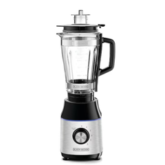 Black & Decker Blender 1.75L 700W Glass Jug Stainless Steel | BX650G-B5