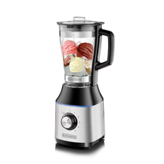 Black & Decker Blender 1.75L 700W Glass Jug Stainless Steel | BX650G-B5