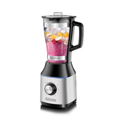 Black & Decker Blender 1.75L 700W Glass Jug Stainless Steel | BX650G-B5