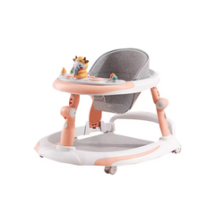 Baby Walker – Peach & Grey | HN-338