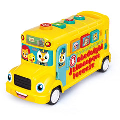 Hola Educational Musical School Bus Toy | 3126