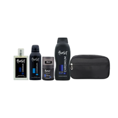 حقيبة عطر ومزيل عرق هاملت كروميوم - 4 قطع | 288720