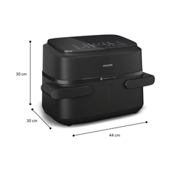 Philips Dual Air Fryer XXL — 7L Digital Touchscreen 2450W | NA150