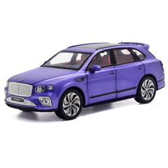 Diecast Car Toys 1/24 Metal Model SUV Luxury - Purple | XA2435