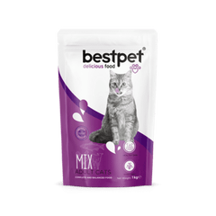 Best Pet Mix Three Colour Dry Food 1 Kg | P5523