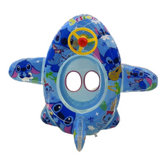Stitch Inflatable Kids Swim Float Seat with Steering Wheel | C-757