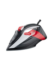 Campomatic Steam Iron Soleplate Ceramic 2400W - Black / Red | C2400AC
