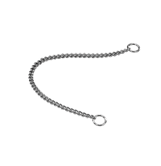 Nobby Chrome Small Link Chain Collar | 73005