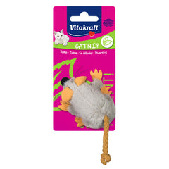Vitakraft Cat Grey Mouse Plush Catnip Toy - 1 pc | 200893