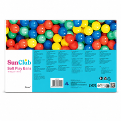 Soft-Feel Air-Filled Play Balls 6.5cm - Colorful | 290001
