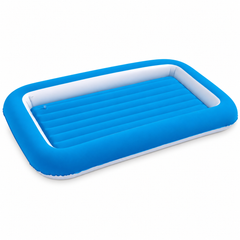 Avenli Kids Flocked Airbed 152 x 89 x 17.5cm - Blue | 27311