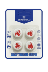 DeadSkull New Thumb Grips – Flame Design | PS4/PS5