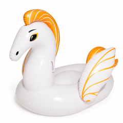 Bestway Pegasus Inflatable Ride-On Pool Float - White & Orange | 41121