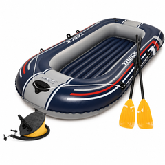 Bestway Hydro-Force Treck X1 Inflatable Boat Set with Oars and Foot Pump 228 x 121 x 32 cm | 61083