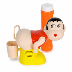Cartoon Character Automatic Bubble Blower Toy with Bubble Solution Bottle | 88103