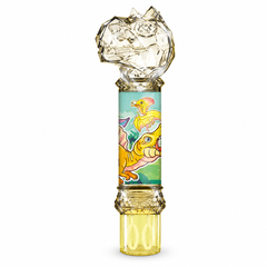Dinosaur Crystal-Top Bubble Wand Toy - Gold | GP-7