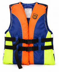 Life Jacket Vest - Orange/Navy/Yellow | ALAH-088