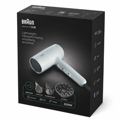 Braun 2200W Hair Dryer - Grey | BRHD235E