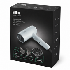 Braun 2200W Hair Dryer - Grey | BRHD235E