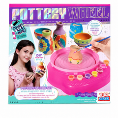 Kidz Corner Pottery Wheel Playset with Colors | KSY998