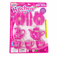 Kitchen Series Plastic Tea Pot & Utensils Playset | 966/1
