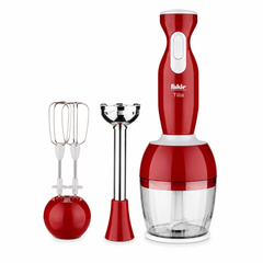 Fakir Tilia 1000W Blender Set with Chopper - Red | 41003190